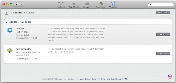 auto update for apple app store on mac